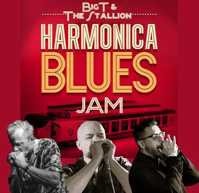 đ¶ Munspelsfest: BigT & The Stallion Blues Harmonica Jam pĂ„ Stampen đ€