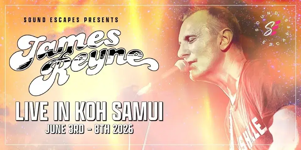 James Reyne Duo Live in Koh Samui Thailand