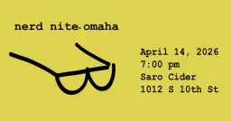 Nerd Nite Omaha - April 2026