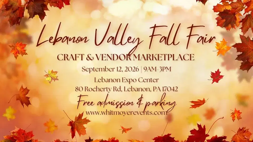 Lebanon Valley Fall Fair // Craft & Vendor Marketplace 2026