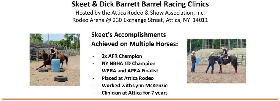2026 Skeet & Dick Barrett Barrel Racing Clinic