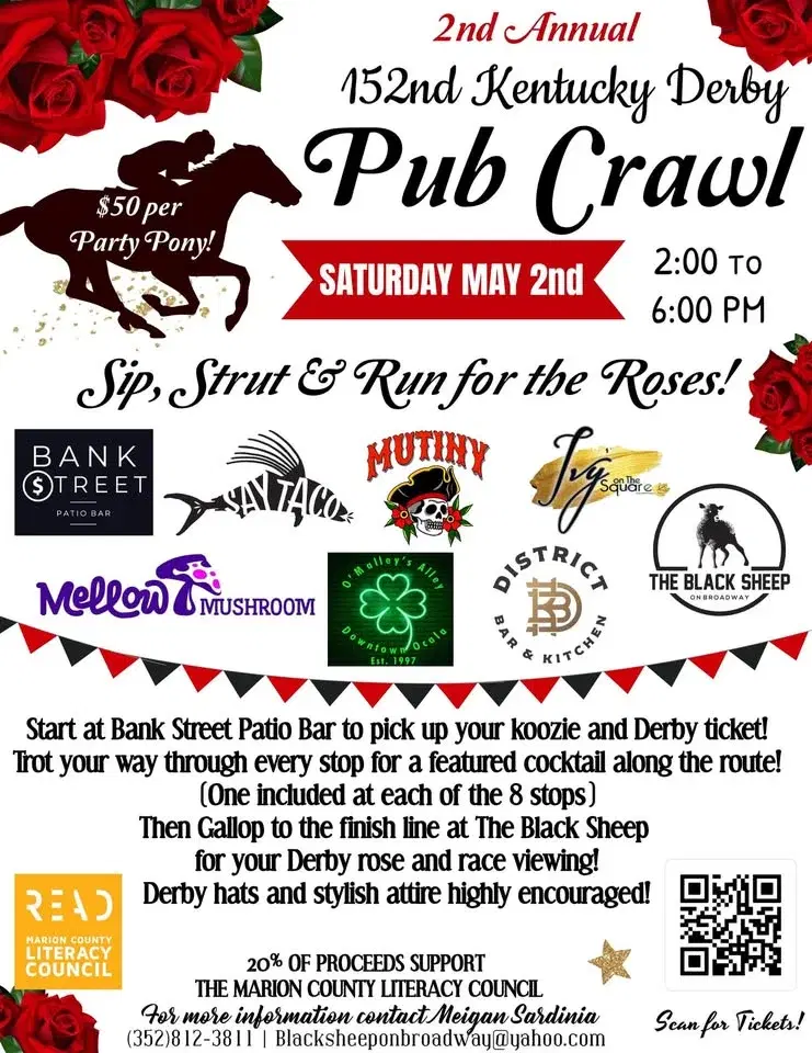 Kentucky Derby Bar Crawl!