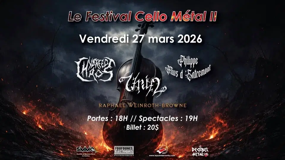 Festival cello Métal II