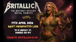 Britallica (Britney Spears Metal Tribute) at Beat Generator, Dundee