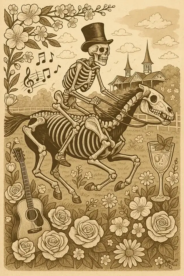 Twisted Whiskey at Tin Lizard on Derby Day!