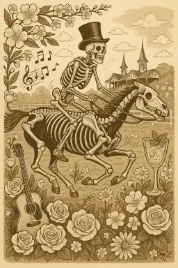 Twisted Whiskey at Tin Lizard on Derby Day!