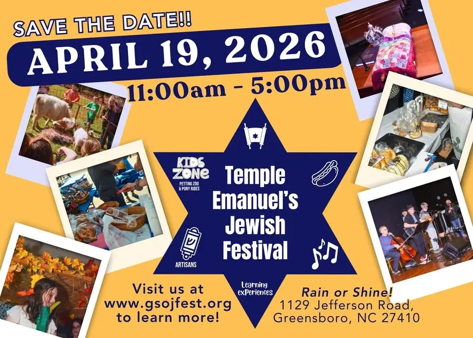 2026 Greensboro Jewish Festival