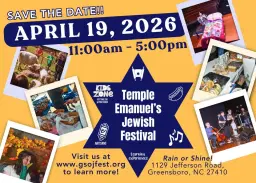 2026 Greensboro Jewish Festival