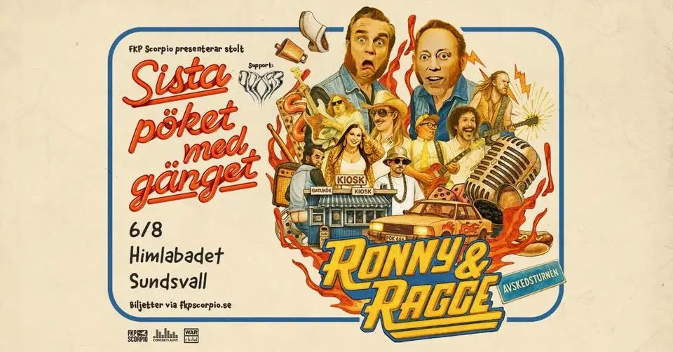 Ronny & Ragge | Sista Pöket med Gänget | Sundsvall