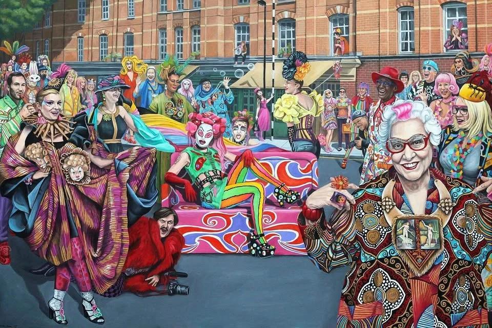 February Colour Walk - Old Spitalfields Monthly