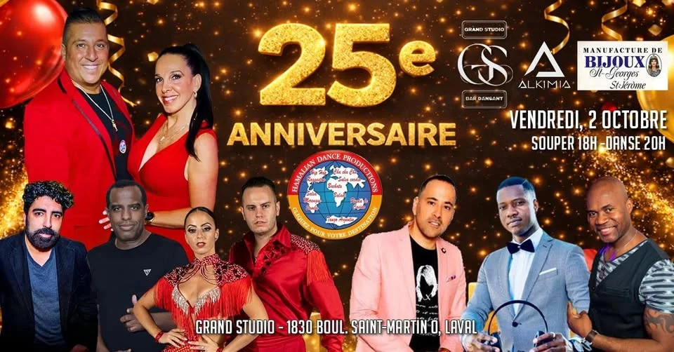 🥂25e anniversaire 🥂🍾 de Hamaliandance🍾🥂