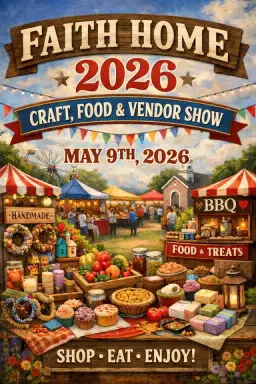 Faith Home Craft, Food, and Vendor Fair