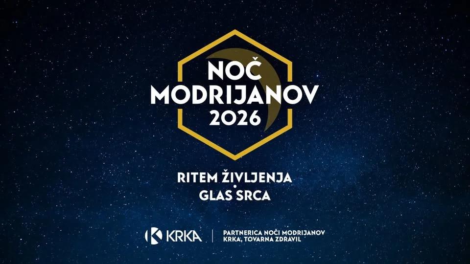 Noč Modrijanov 2026