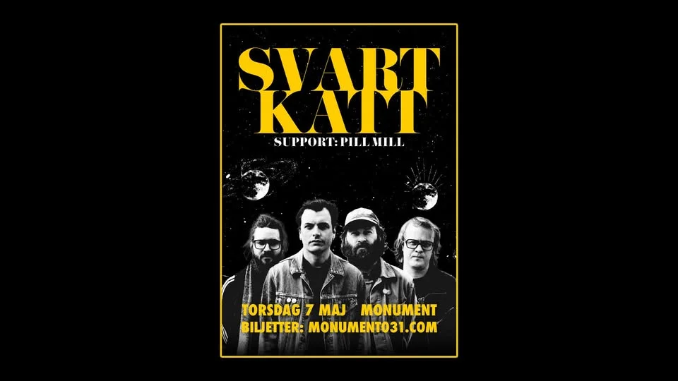 Svart Katt + Pill Mill 7/5