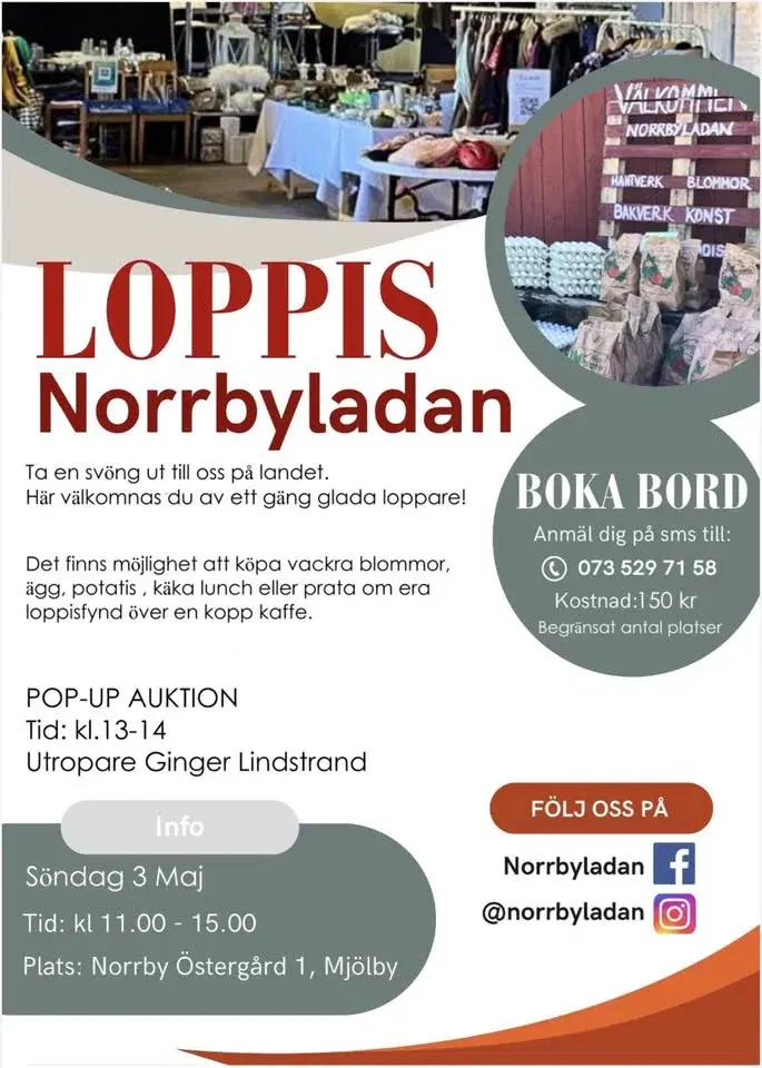 Loppis & POP-UP AUKTION