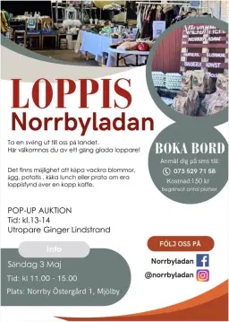 Loppis & POP-UP AUKTION