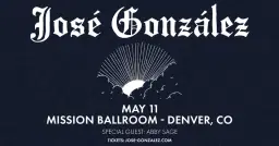 JOSÉ GONZÁLEZ – US TOUR 2026 - DENVER, CO