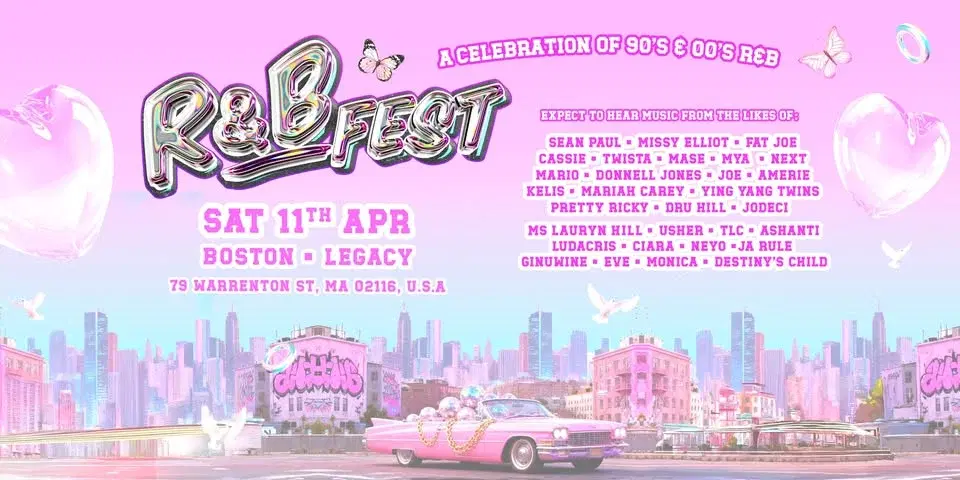 R&B Fest Is Coming To Boston!