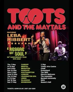 Toots & The Maytals Feat Leba Hibbert at the LCR | Norwich