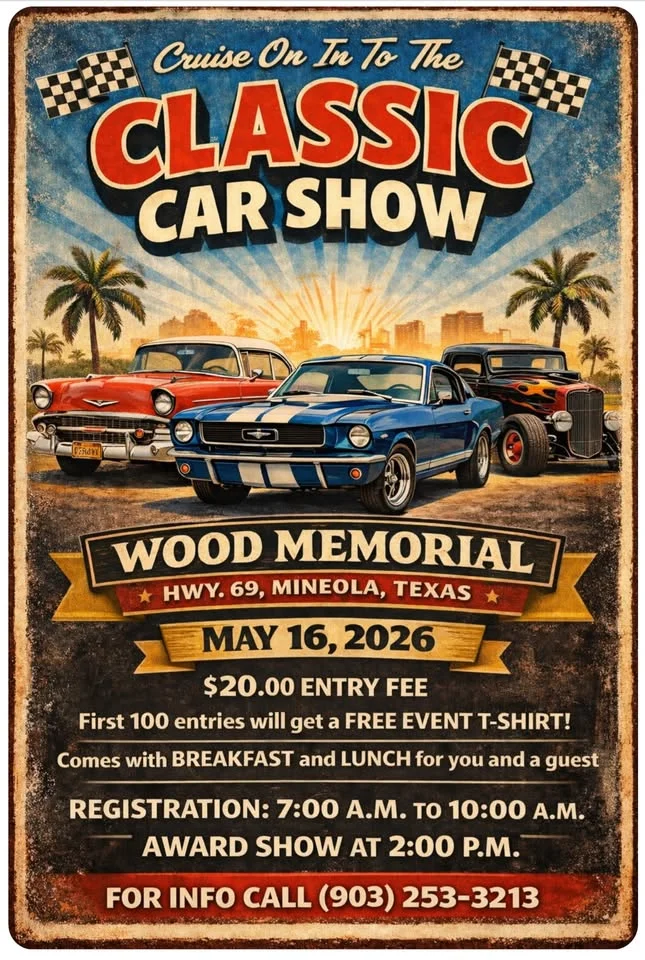 Wood Memorial Car Show
