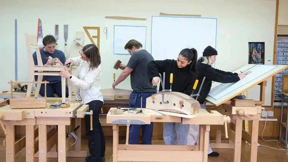 Möbelutställning – Vi kom, vi såg, vi snickrade