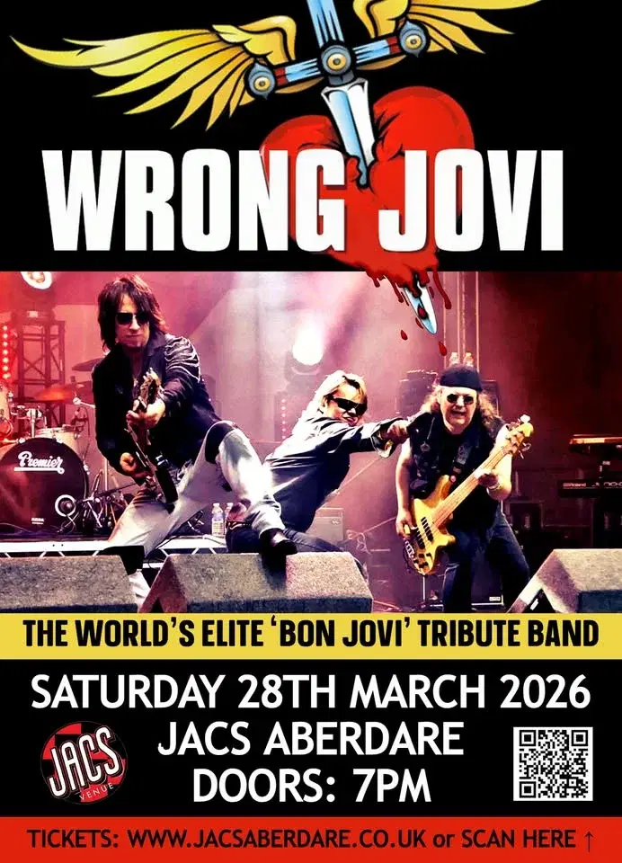 Wrong Jovi (Bon Jovi Tribute Band) @ Jacs Aberdare