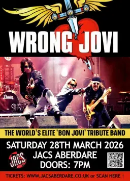 Wrong Jovi (Bon Jovi Tribute Band) @ Jacs Aberdare