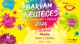 Barvám Neutečeš 2026 - Praha