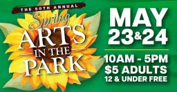 50th Annual Spring Arts in the Park Festival – May 23rd-24th, 2026, in Blue Ridge GA