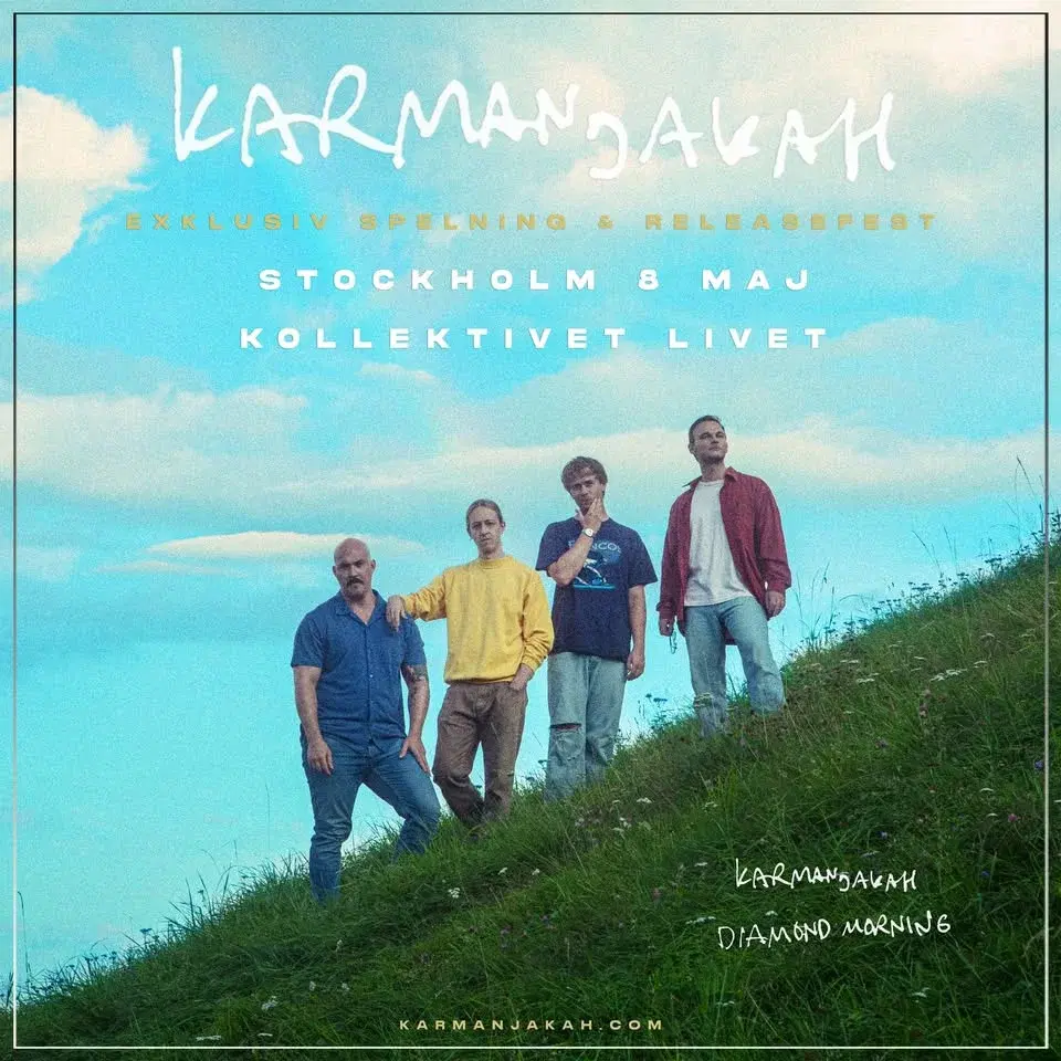 Karmanjakah Releasefest | Live på Kollektivet Livet