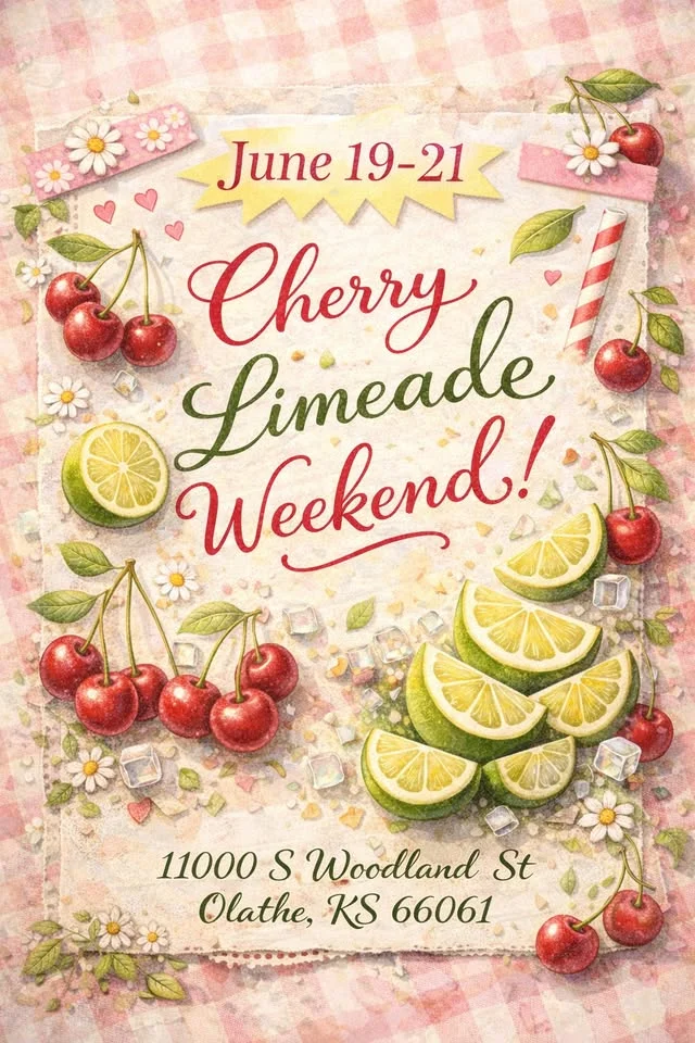 Cherry Limeade Weekend!