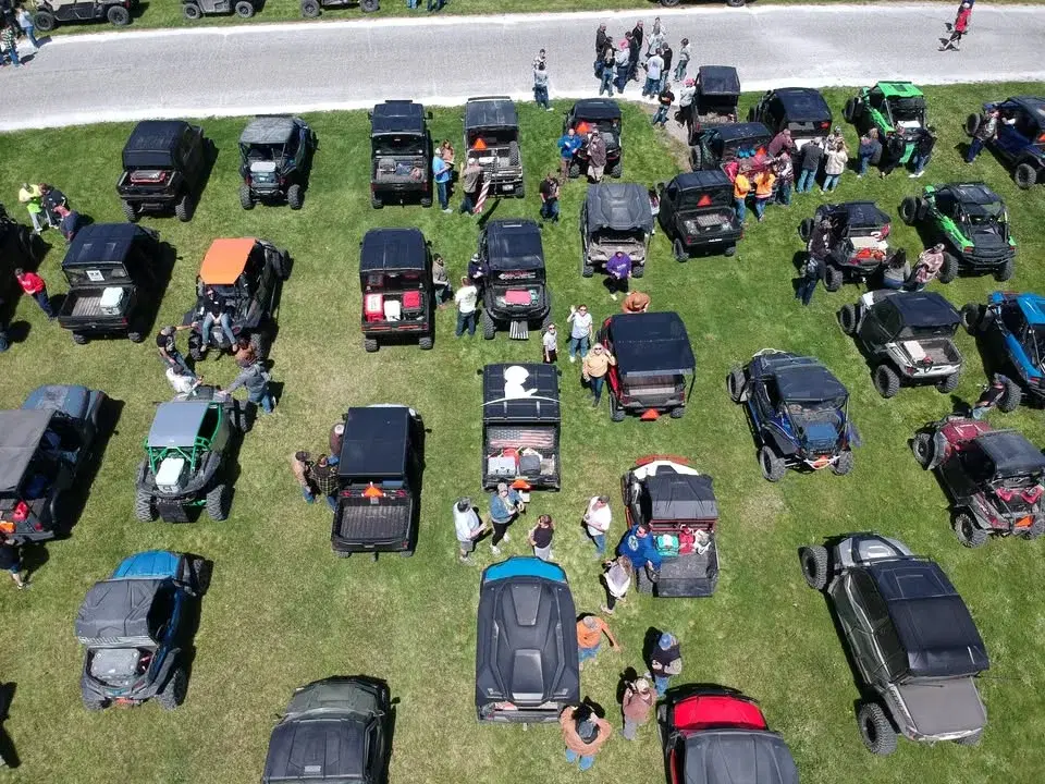 Annual SXS ride for St. Jude Rides