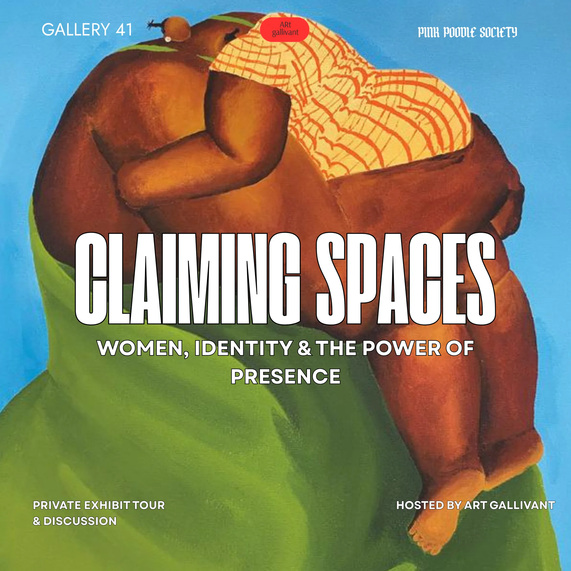 Brussels | Private Exhibition Tour, Wine & Discussion | Claiming Spaces: Women, Identity & the Power of Presence