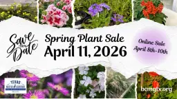 2026 Spring Plant Sale