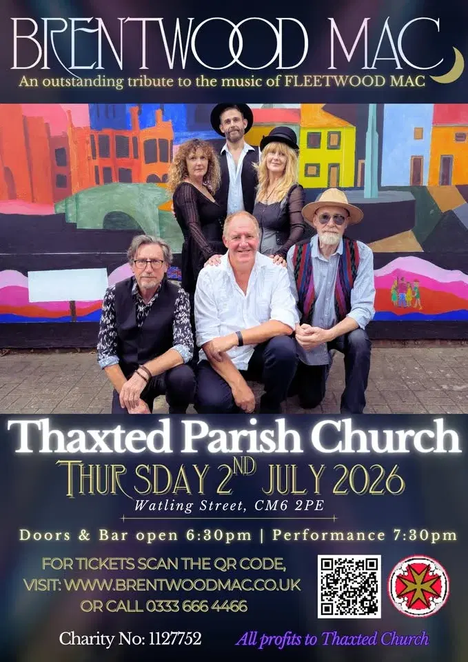 BRENTWOOD MAC - An outstanding tribute to the music of FLEETWOOD MAC Live @ Thaxted Parish Church