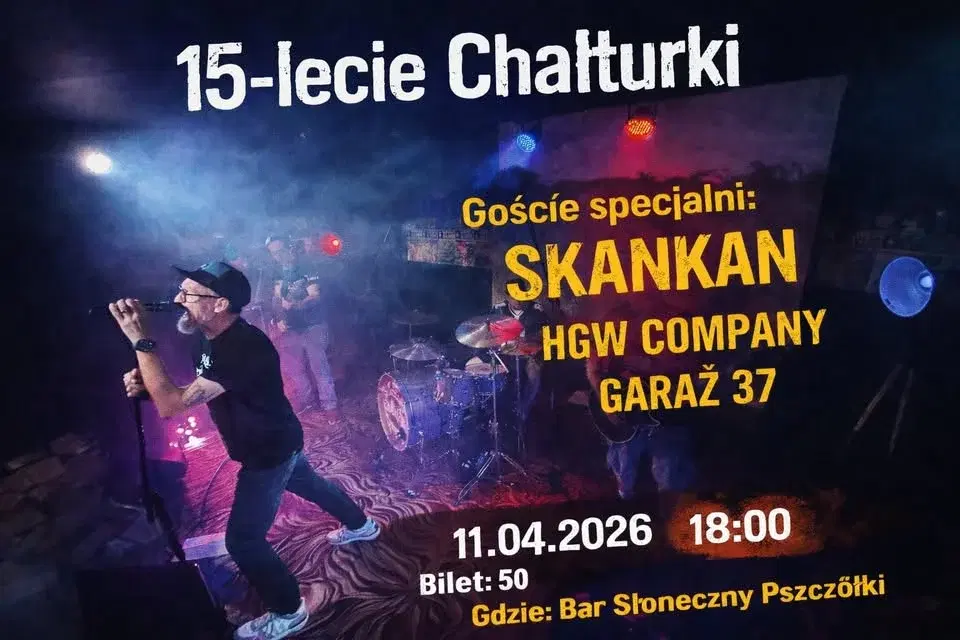 15-lecie CHAŁTURKI / goście: SKANKAN, HGW COMPANY, GARAŻ 37