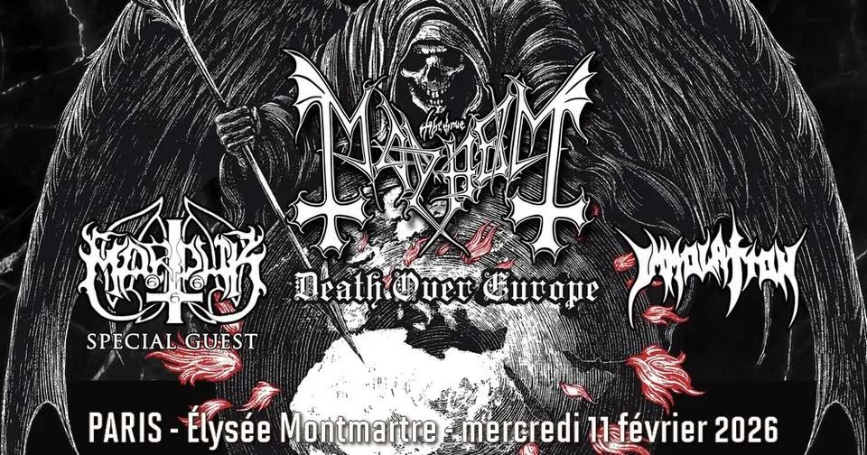 Mayhem, Marduk, Immolation // Paris