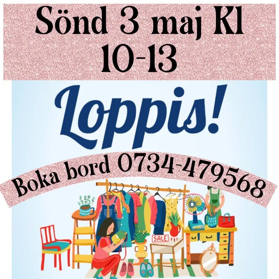 Vårens enda loppis!!!