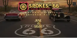 Spokes on 66 Car Show