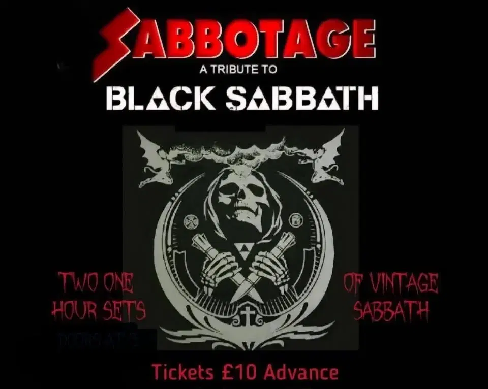 Sabbotage - Black Sabbath tribute.