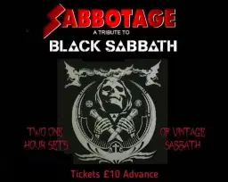 Sabbotage - Black Sabbath tribute.