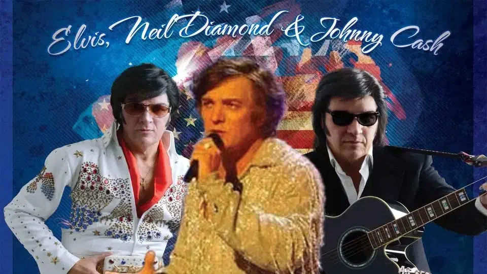 Elvis, Neil Diamond & Johnny Cash Tribute Night - Longbridge