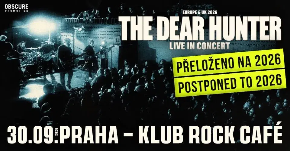 THE DEAR HUNTER - Praha