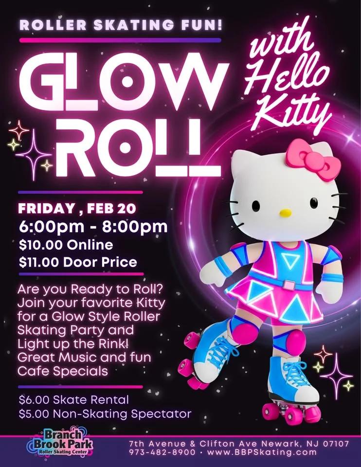 Glow Roll with Hello Kitty