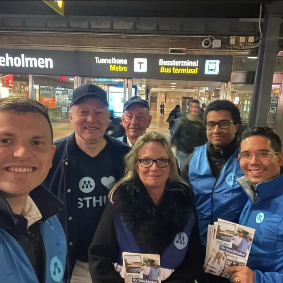 Kampanj samt pub- och politikkväll i Liljeholmen