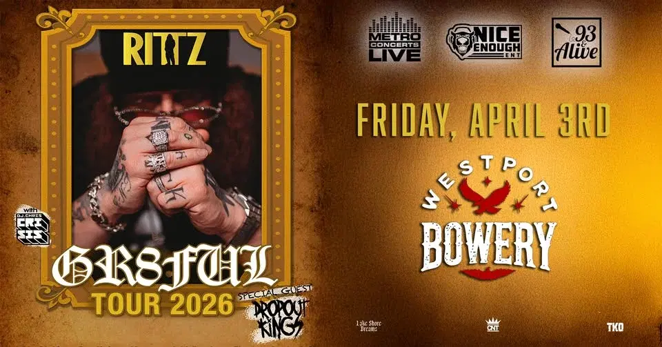 Rittz with special guest Dropout Kings! (Kansas City / Westport Bowery)