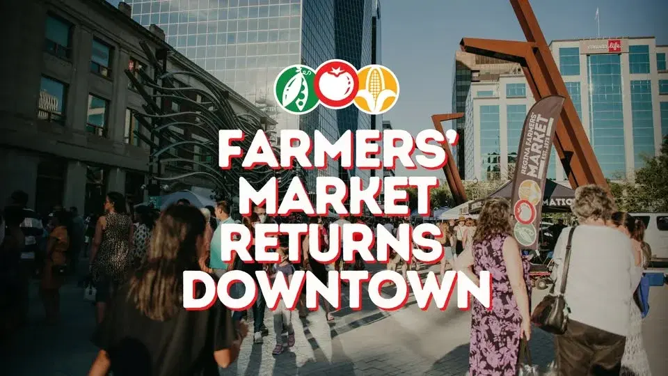 Regina Farmers' Market's Return to Downtown!