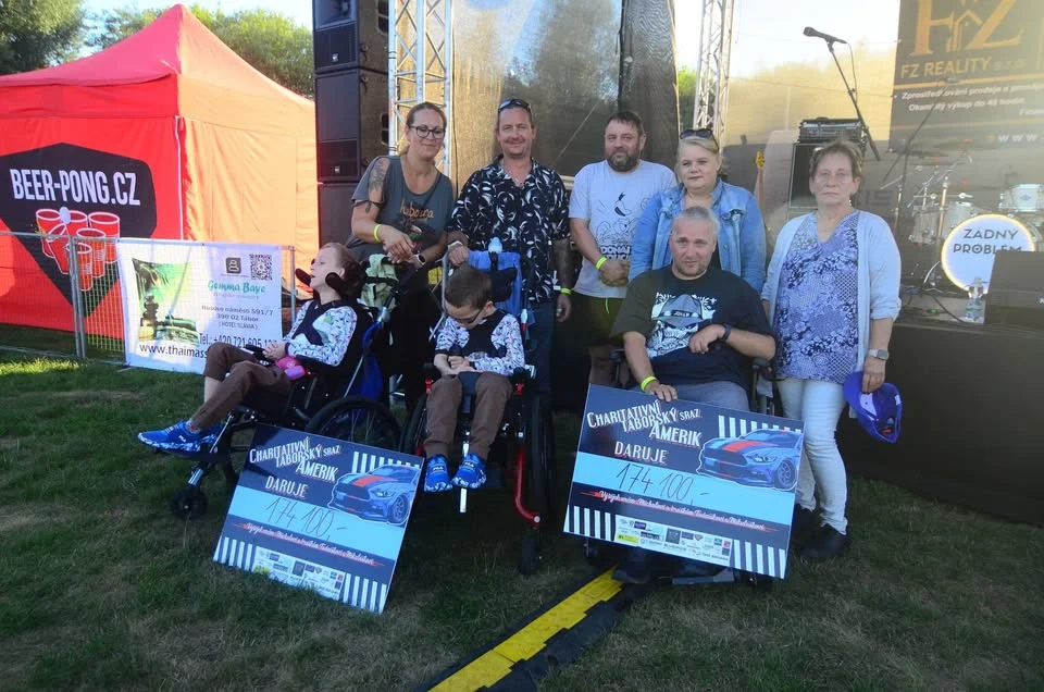 Charitativní táborský sraz Amerik 2026