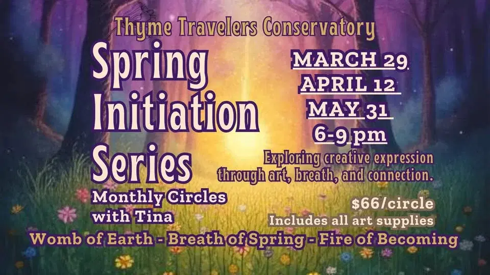 Spring Initiation Series: April - THE WATERS: Shadow, Grief, and Emotional Alchemy