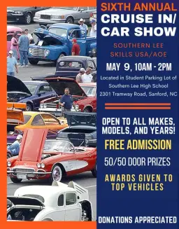 Southern Lee AOE/SkillsUSA Car Show Fundraiser